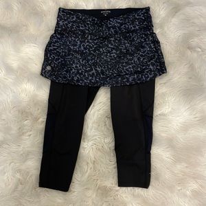 Athleta skort with attached leggings.